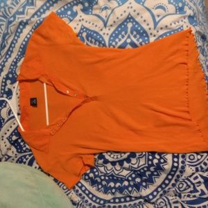 Gap orange crop top
